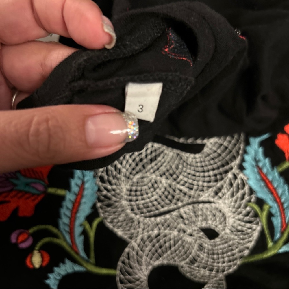 Sandro Paris beaded detail tshirt - Picture 7 of 8